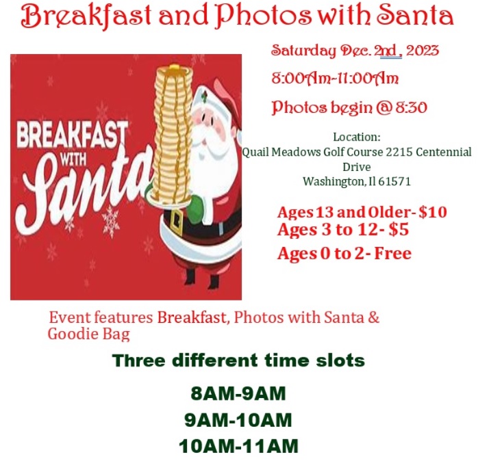 Breakfast with Santa 2023 Header