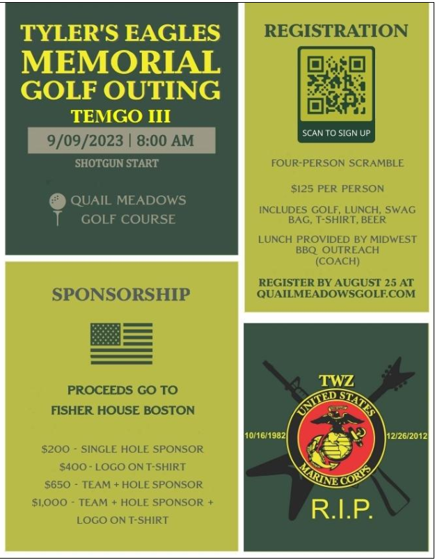 Tylers Eagles Memorial Golf Outing